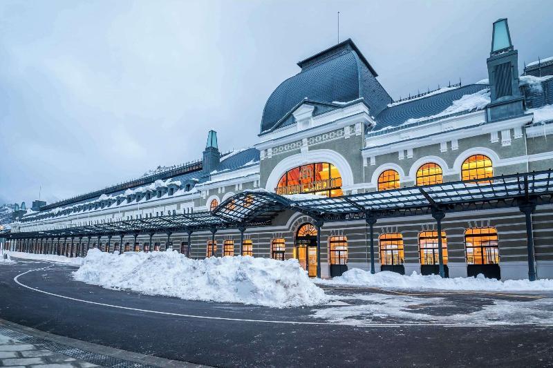 Canfranc Estacion Royal Hideaway Hotel Экстерьер фото